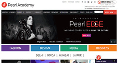 Desktop Screenshot of pearlacademy.com